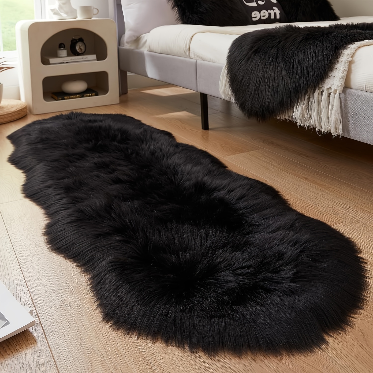TEMU Tapis super et duveteux, tapis, tapis de zone en peluche pour housses de chaise et coussins de siège, convient pour les sols de chambre, les