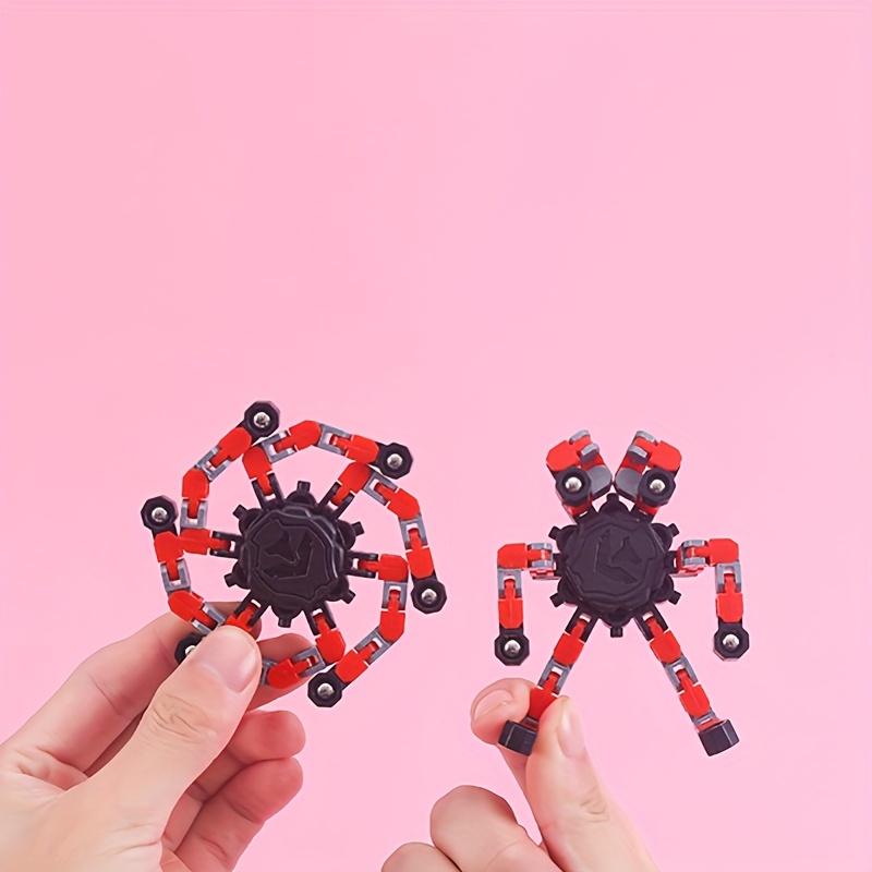 3pcs Mech Chain Spinning Gyroscope DIY Stress Toy