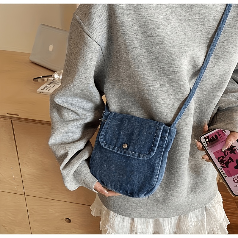TEMU 【レディース】ゆったりクロスボディバッグ、簡単で万能なカジュアルスマホバッグ、ショルダーやクロスボディで着用可能