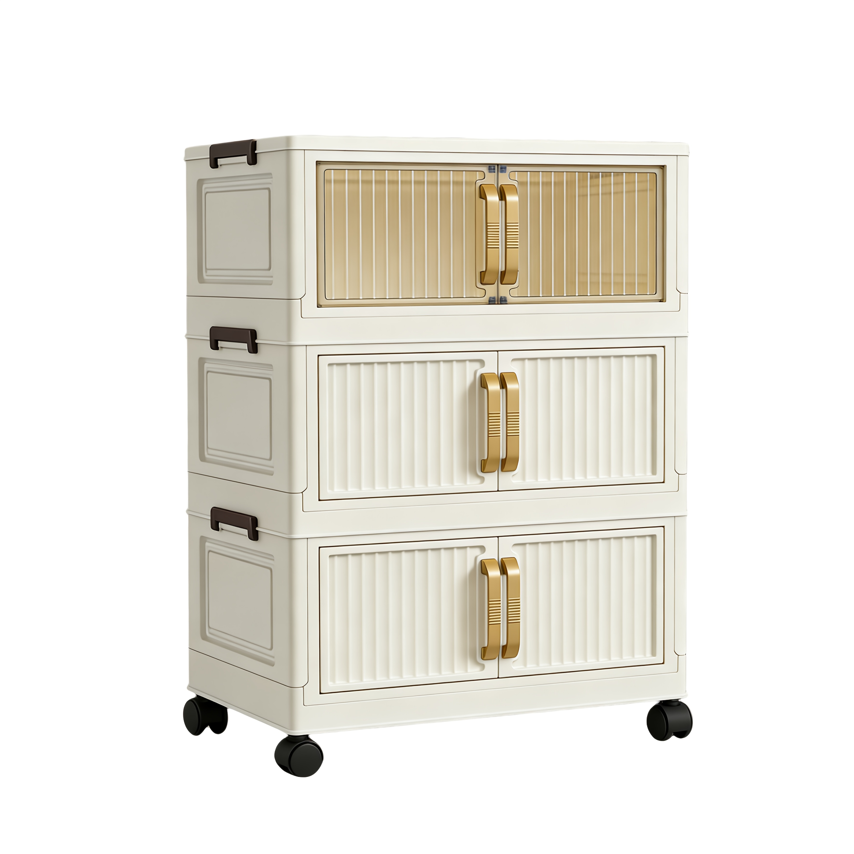 3-Layer Multi-Functional Foldable Storage Cabinet