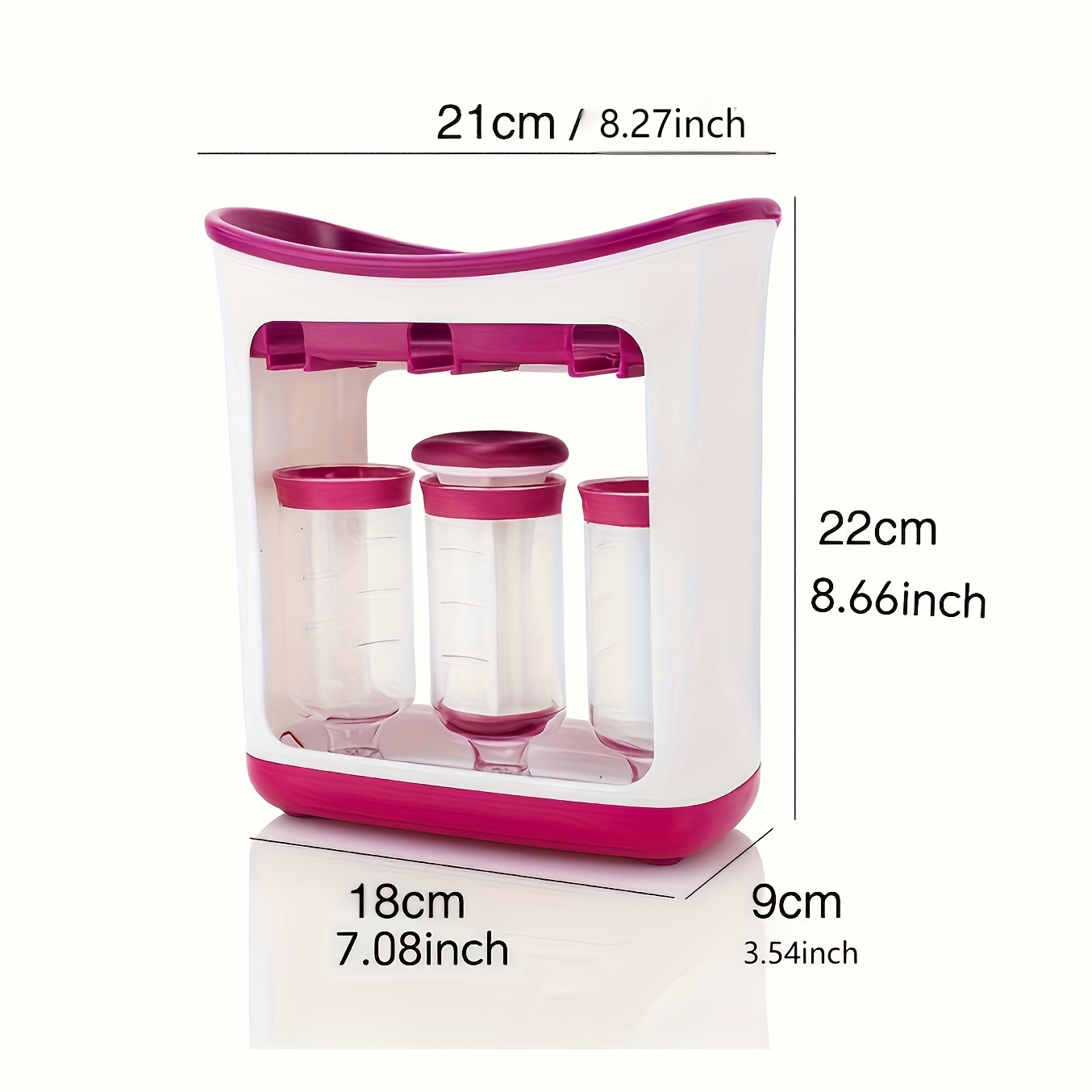 1 set fruit puree squeezer home kitchen dispenser food