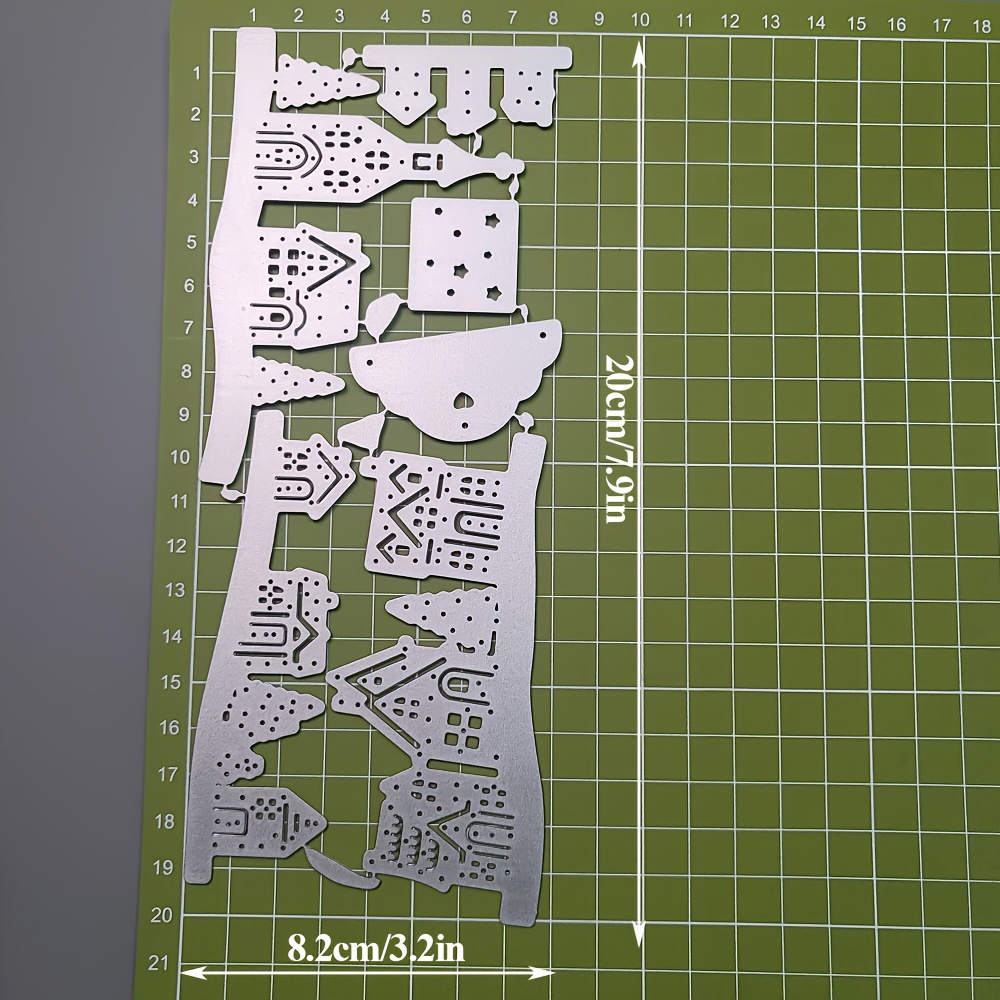 1pc House Metal Die Cuts For Scrapbooking, Diy Handmade Craft Embossing Stencil