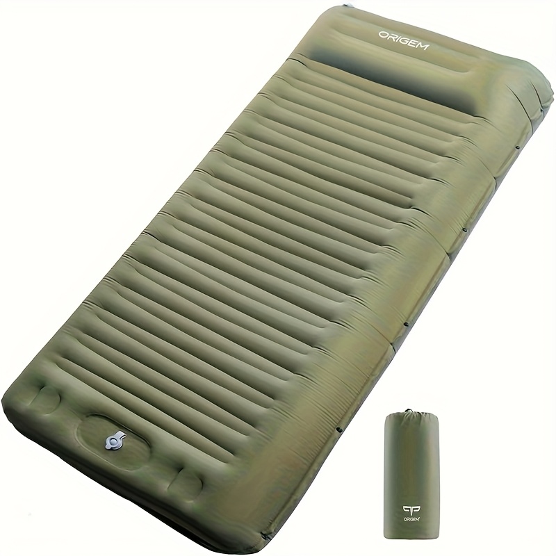 Image of Origem Self Inflating Camping Mat- 14cm Upgraded Sleeping Mat With Built-in Pump, Ultralight Inflatable Inflatable Sleeping Pad, Sleeping Pad For Outdoor Camping, Backpacking, Hiking, Traveling