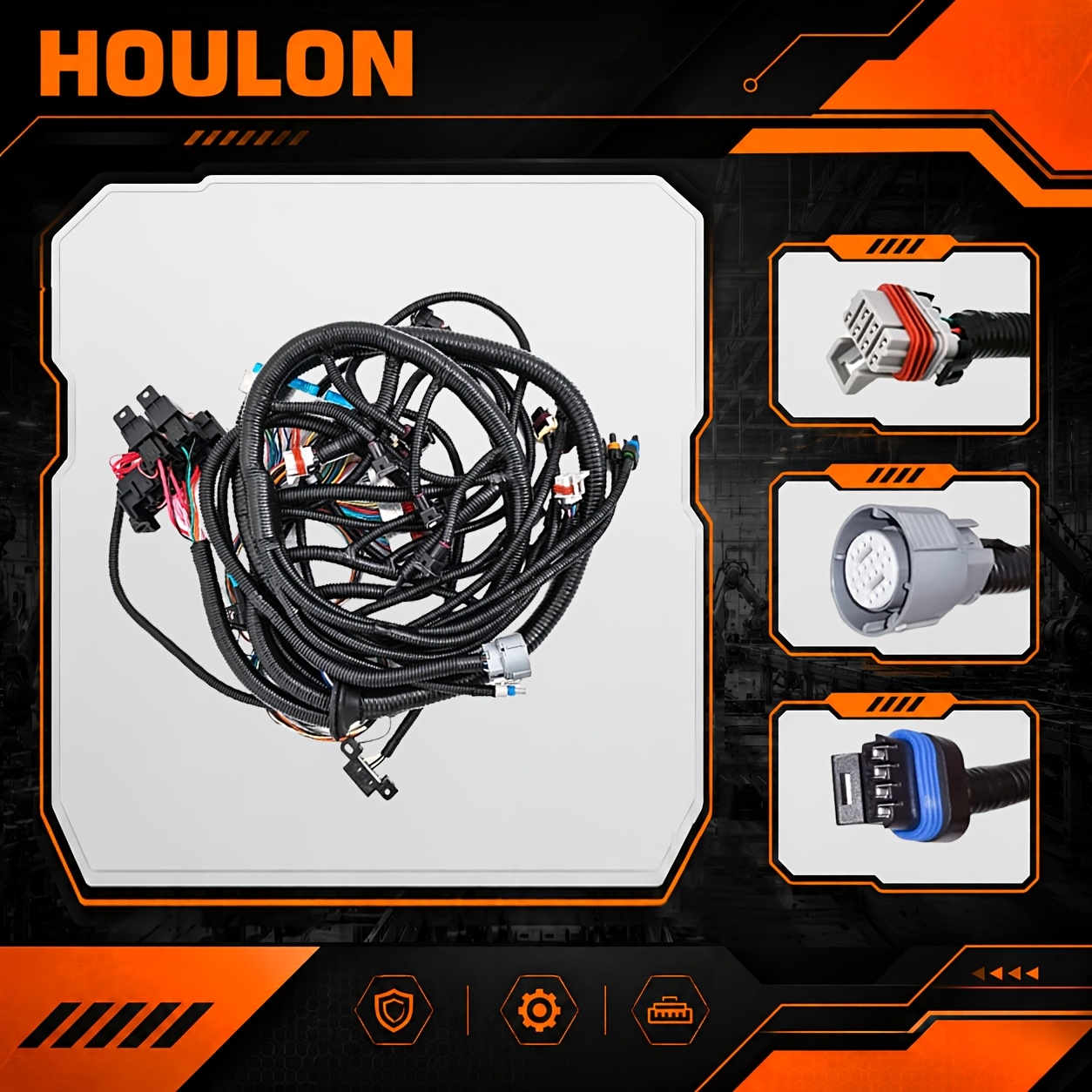 DAC623 4L60E DBC Wiring Harness for GM LS1 Engine