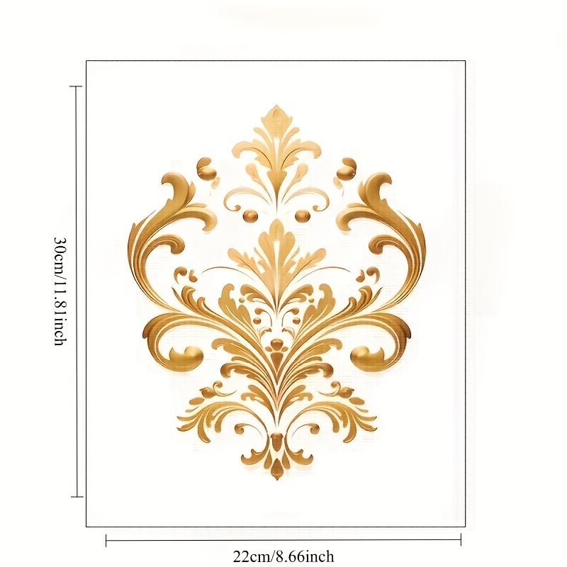 Image of 1pc Personality Creative Retro Pattern Toilet Stickers Bathroom Bathroom Home Decoration Wall Stickers Stickers