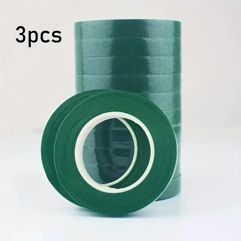 3/5 Roll Self-adhesive Paper Tape - High- Craft Tape, 0.47 Inches In Height, Suitable For Gift Wrapping, Flower Arranging, And Diy Projects