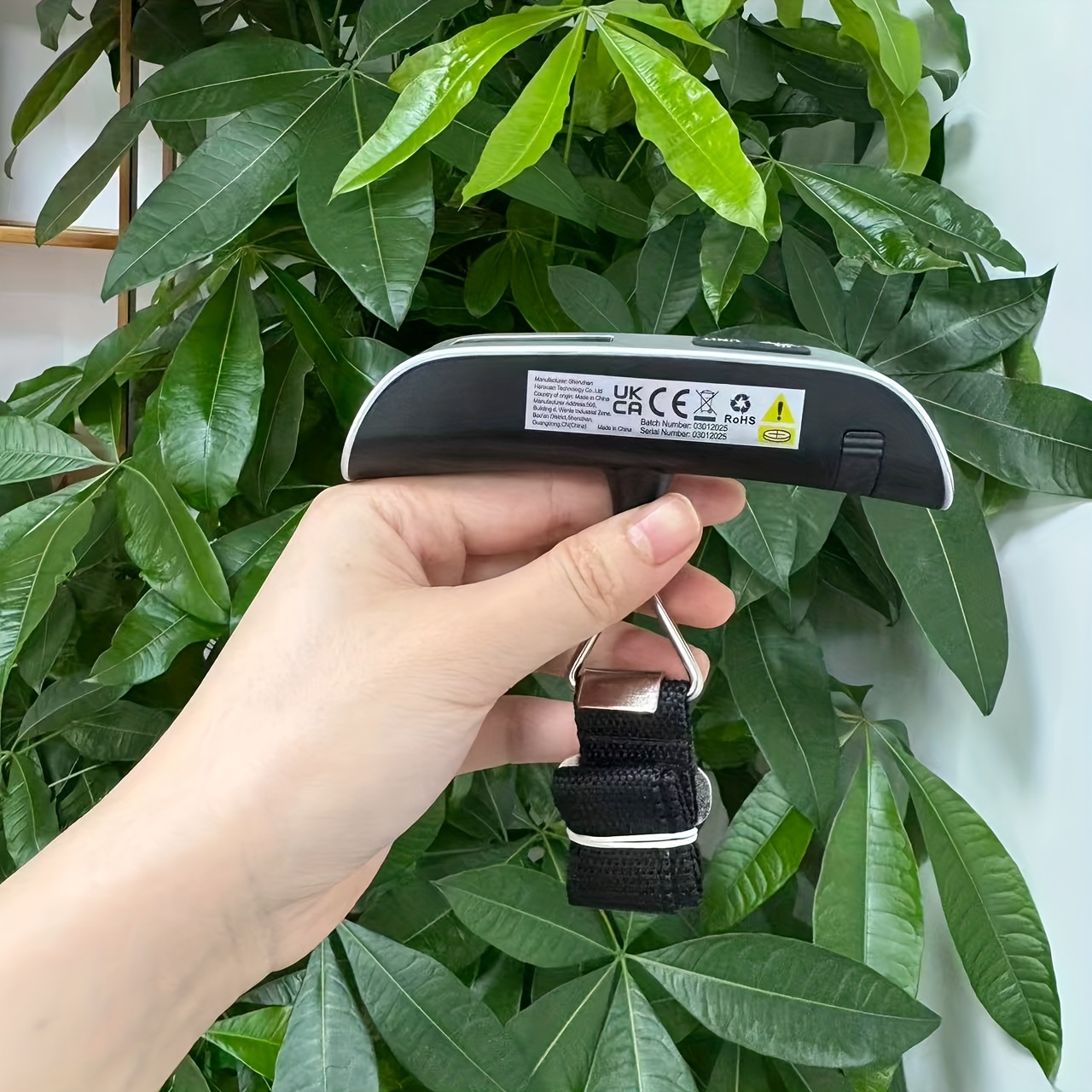Portable Luggage Scale Handheld Hanging Scale Led Display Weighing 50kg/10g Used For Precise Weighing Of Items