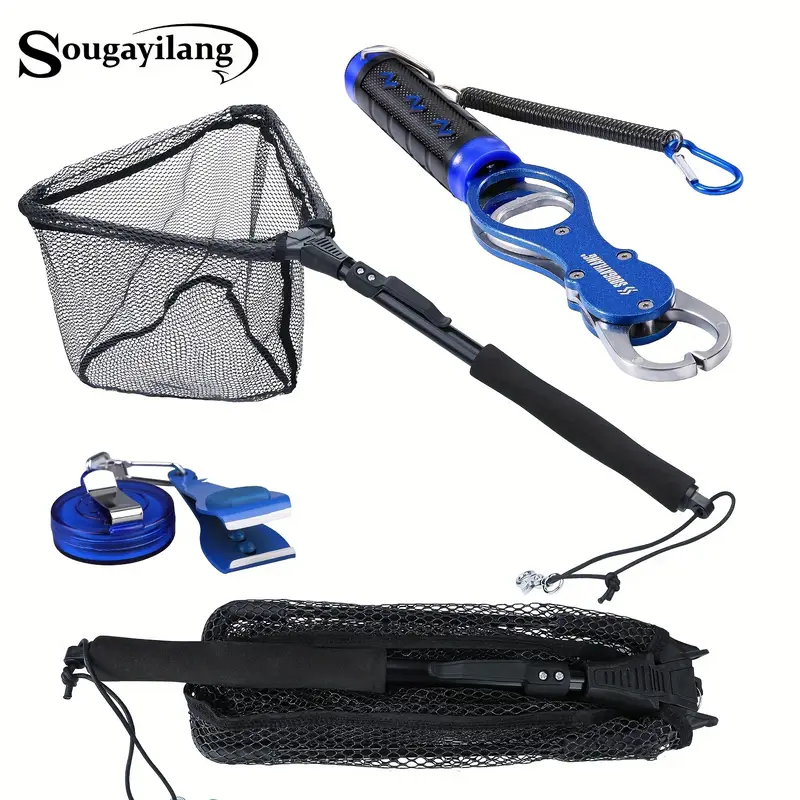 compact telescopic fishing net Collapsible All KastKing fish landing nets are built with high Fishing Nets with Telescopic Handle