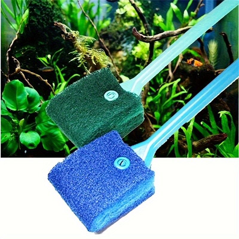 

Aquarium Cleaning Sponge Brush - Polyester Fish & Algae Remover