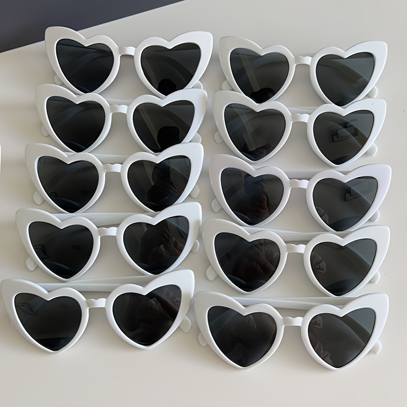 10pcs shaped glasses birthday party