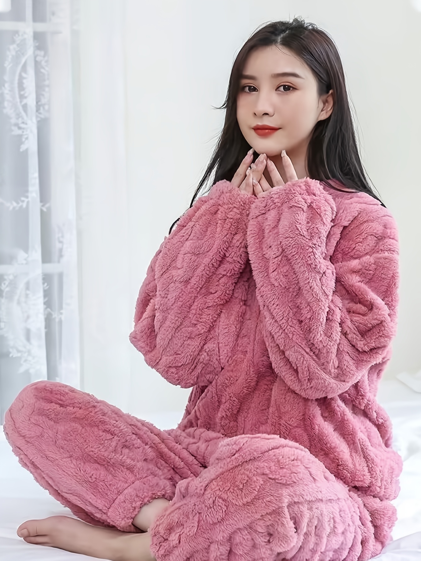 autumn and winter new style korean sweet small fragrance winter velvet thickened   clothes suit korean sweet small fragrance winter velvet thickened   clothes suit