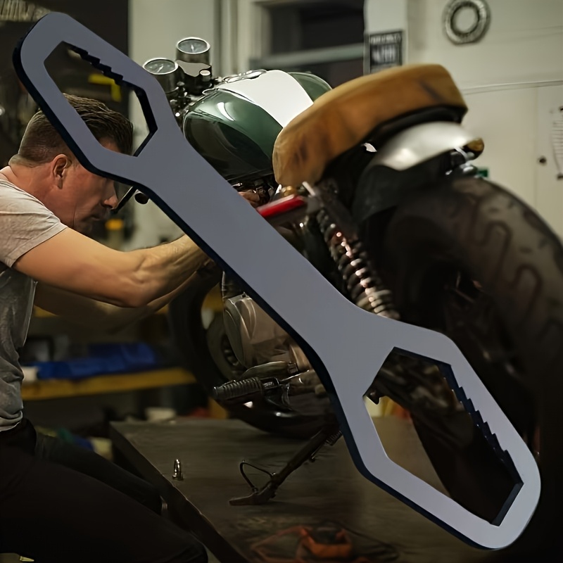 E-shop Multifunktions-Doppelkopfschlüssel, Universal-Schlüssel, geeignet für 8-24 mm Selbstspann-Schlüssel Wartungswerkzeuge, Multifunktions-Auto