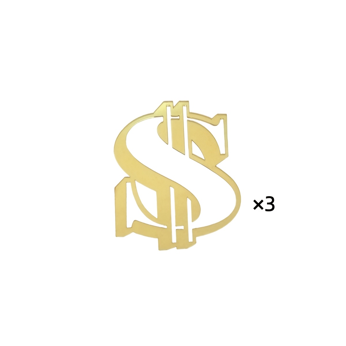 3pcs/5pcs Acrylic Cake Decoration, Money Rich Theme Cake Decorations For Wedding Party Cake Decoration & Birthday Party Cake Decoration Supplies,halloween, Christmas