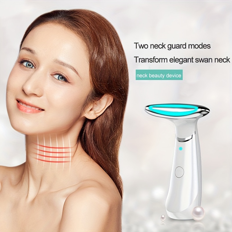 

Electric Seven-color Neck Massager, Neck Beauty Device, Home Skin Care Device, Facial And Neck Import Device, Care Massager