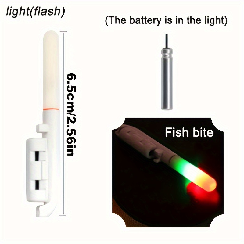 Reusable Electronic Light Sticks for Night Fishing 2pcs with Glow