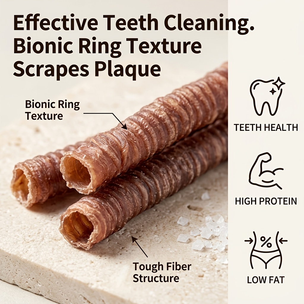 goose throat   and cats   dental treats to support oral health long lasting baked snacks for training and chewing Product details 4
