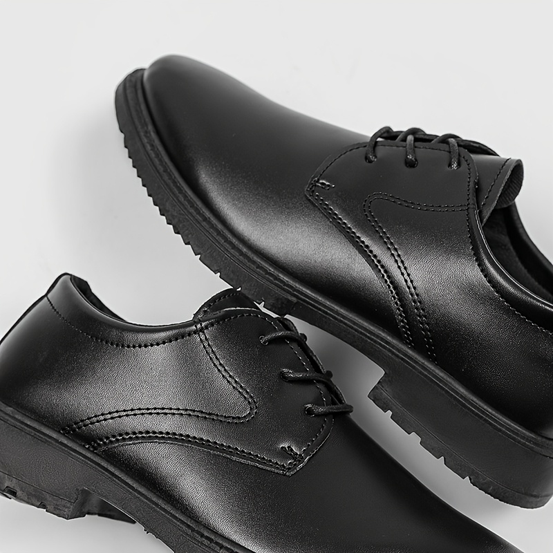 

Men' Color Casual Dress Shoes, Oxford Style, Comfortable Non-slip Lace-up Shoes For Business, Party, Wedding
