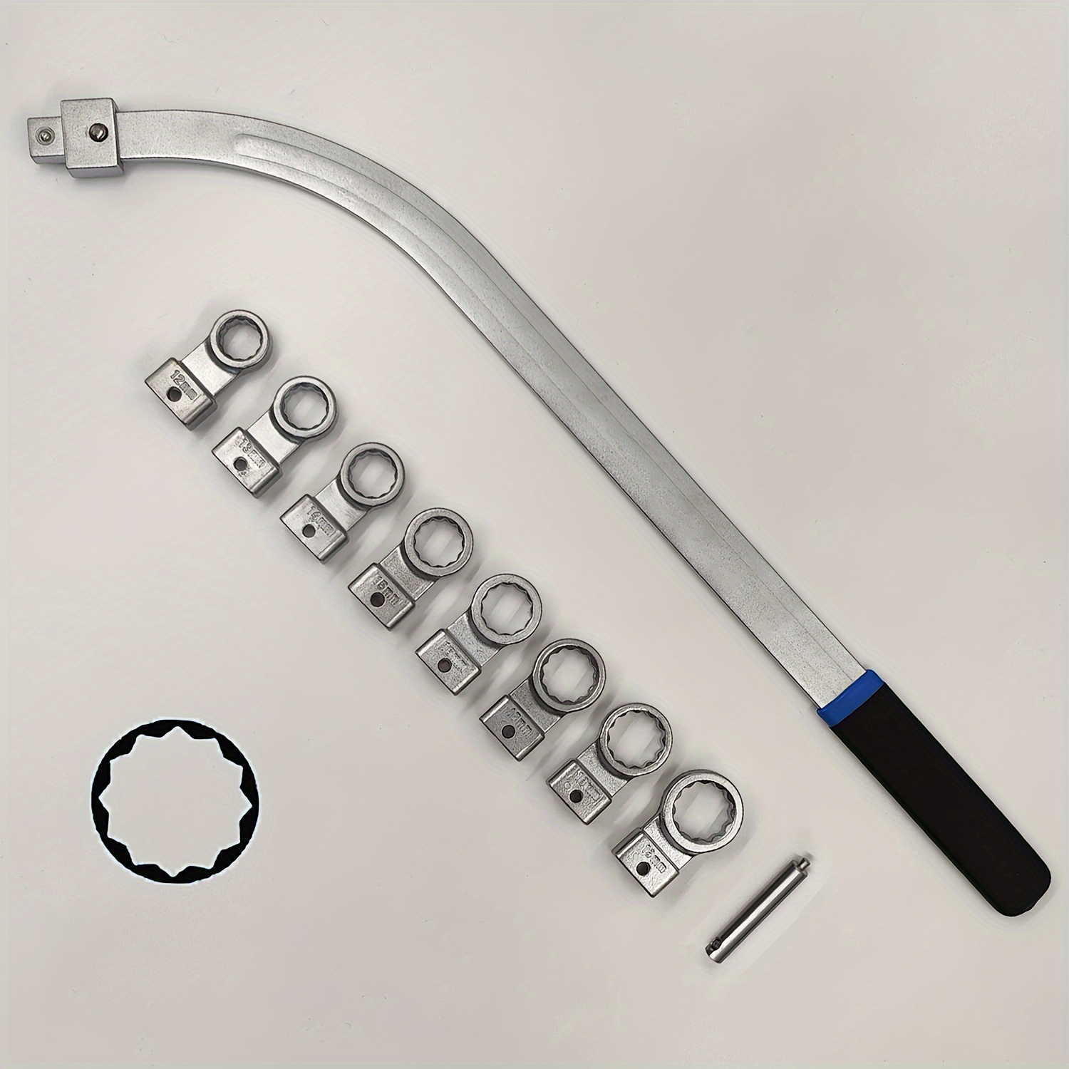 TEMU 10pcs Universal Auxiliary Timing Idler Belt Wrench Belt Tension Wrench Set Engine Timing Belt Tensioning Nut Bolt Screw Remover