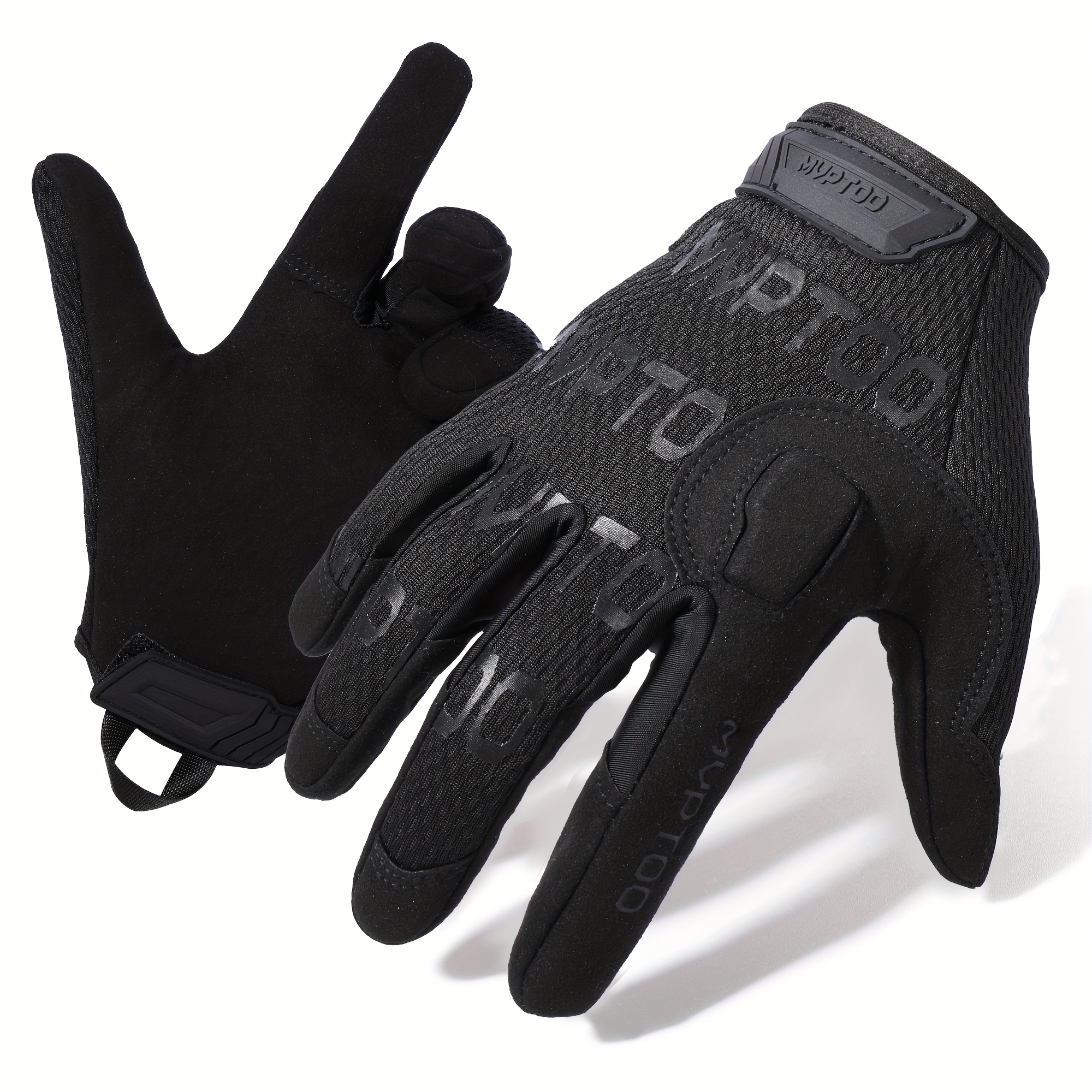 Full Finger Gloves Decorative For Men, Touch Screen Gloves For Outdoor