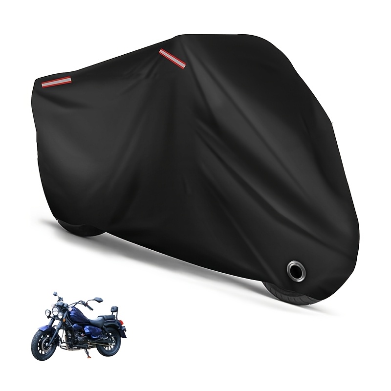 TEMU 210d Thick Oxford Cloth Motorcycle Cover Motorcycle Coat Car Cover