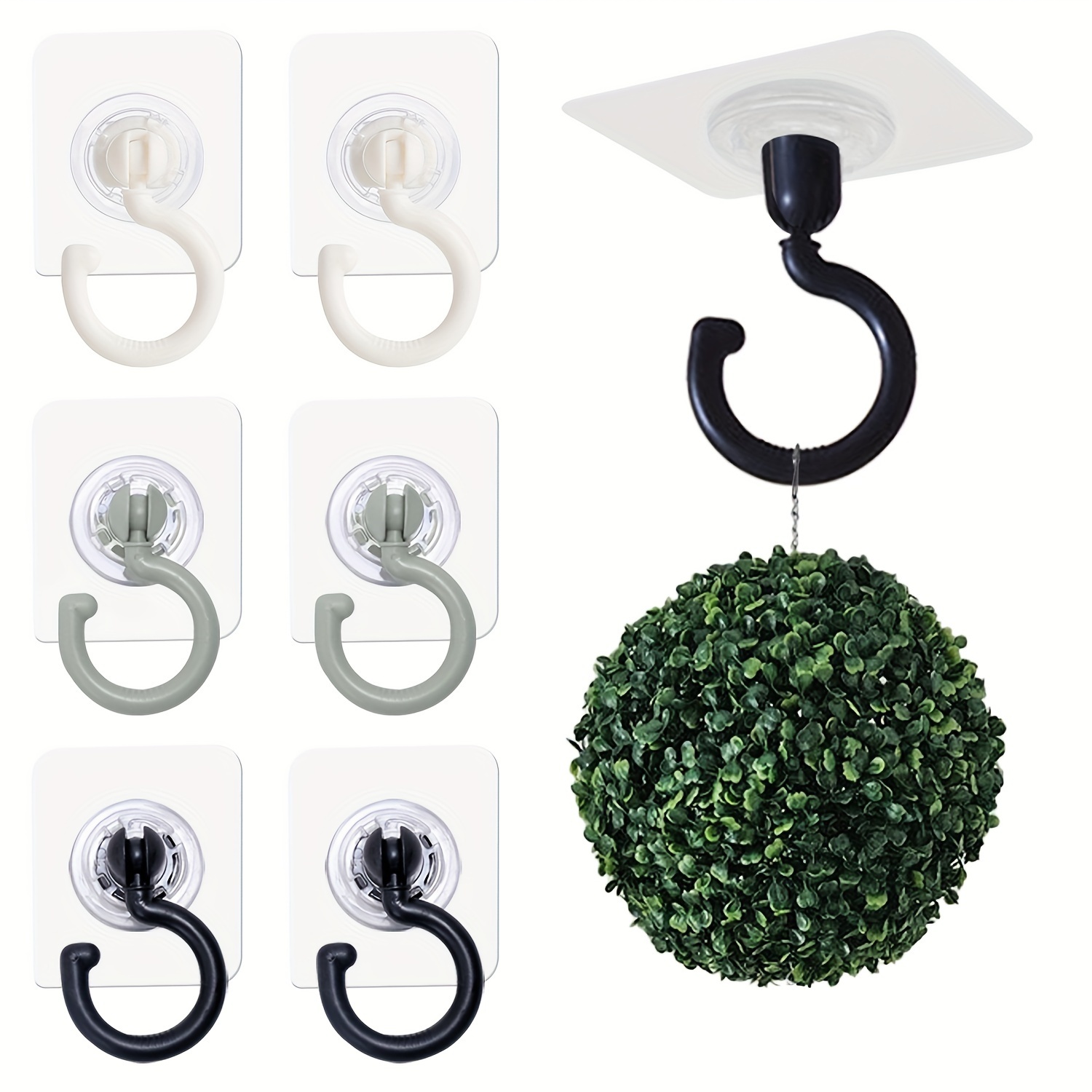 Rotating Hooks Cabinets Ceiling Mosquito Nets Inverted - Temu