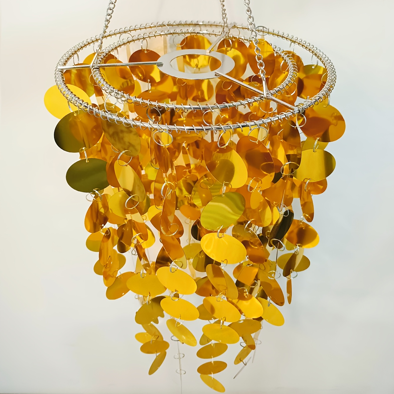 vectolum chandelier with colorful   no wiring required ideal for birthday bachelor party decorations versatile   for valentines day graduation events   vibrant chandelier plastic construction details 4