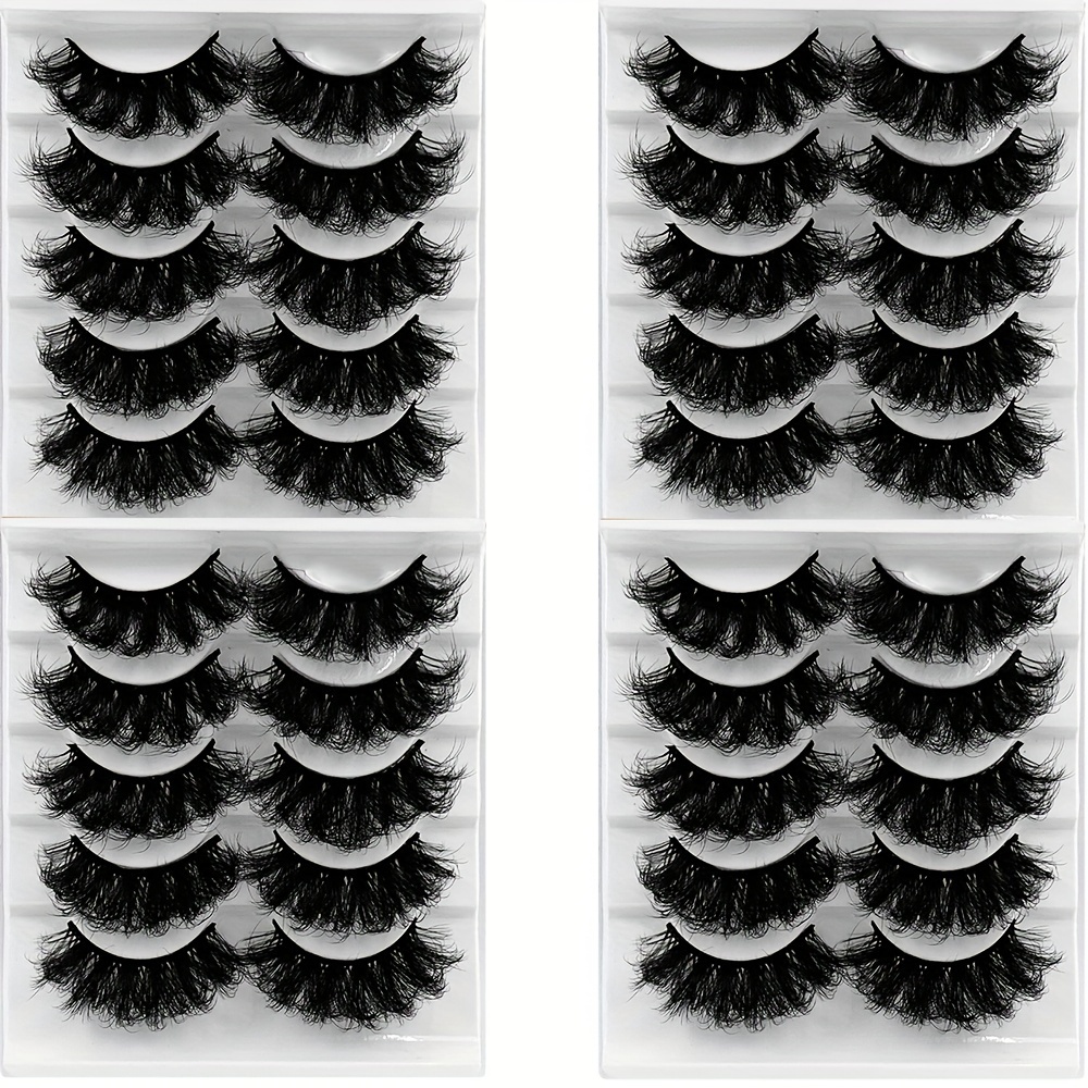 

20 Of Hypoallergenic False Eyelashes - , Fluffy & For A Messy