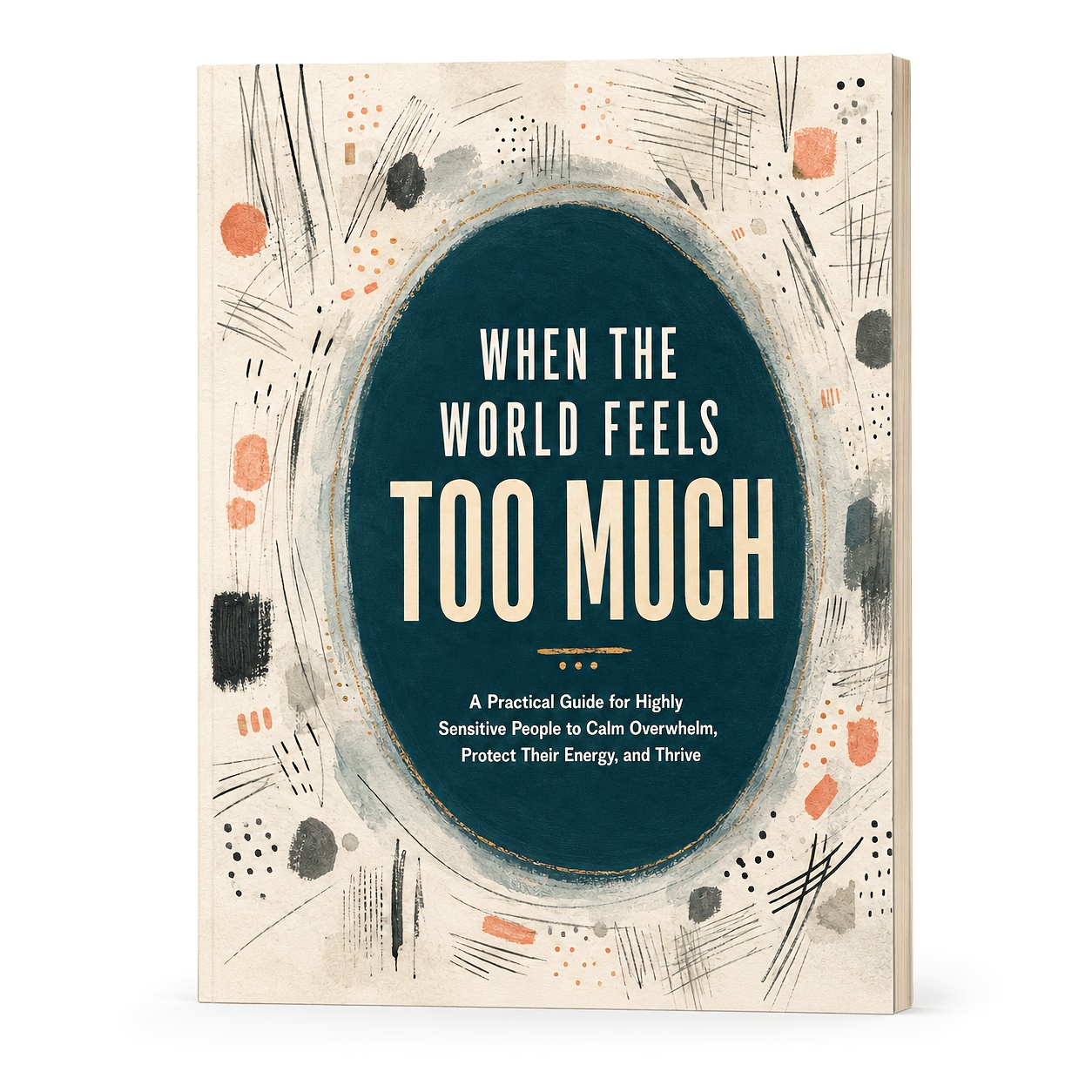 TEMU When The World Feels Too Much A Practical Guide For Highly Sensitive People To Calm Overwhelm, Protect Their Energy, And Thrive