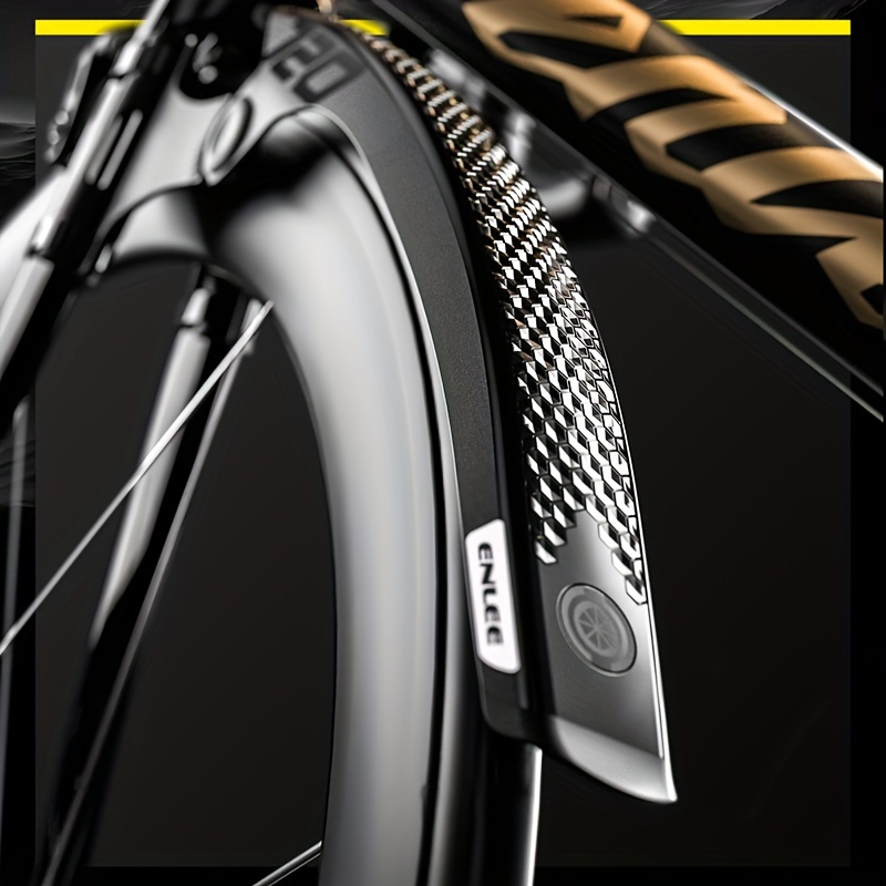 

Road Bike Mudguard, Quick Release Lengthened Adjustable Mudguard