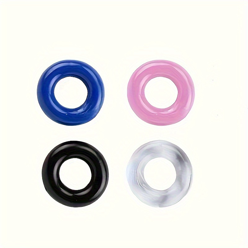 12pcs Male penis rings made of multi specification TPE material, multi-color rings, male sex toys, toys suitable for flirting