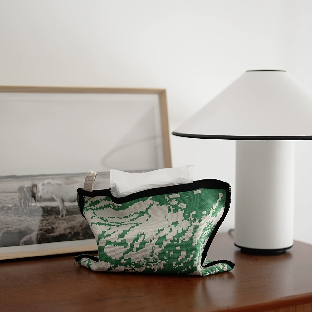 1 antique style tissue box cover creative desktop center tissue holder large capacity bedroom tissue box   Product details 2