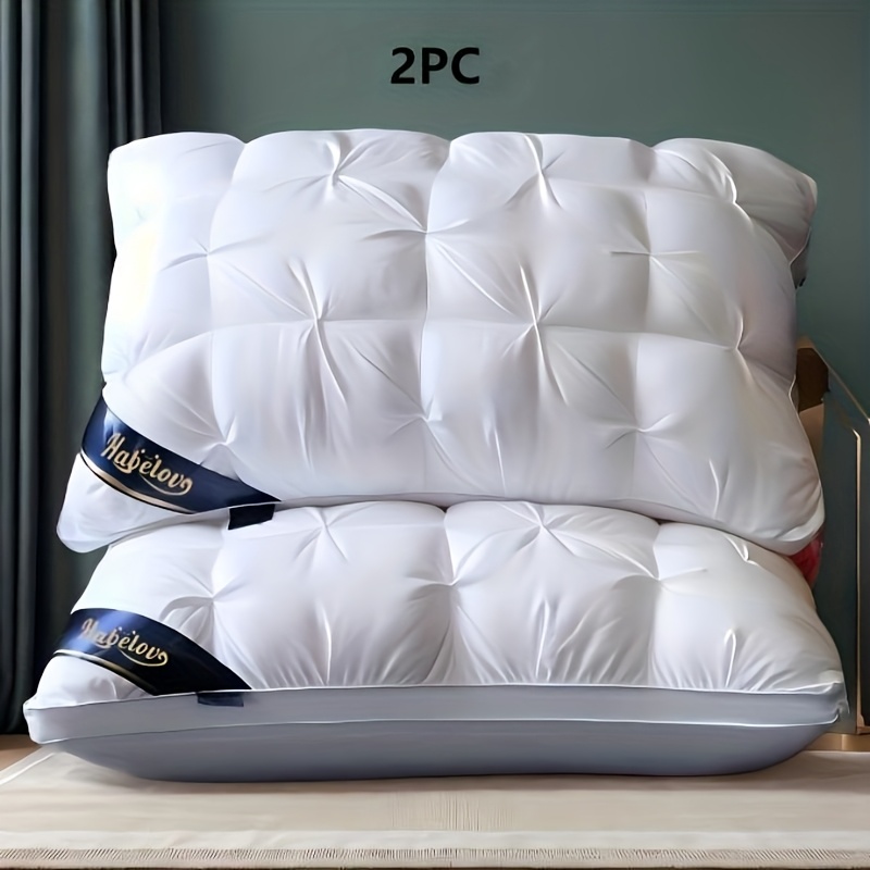 TEMU Series Pillow: Superior Support For Deep Sleep And Cervical , Featuring A High-, High-density Core And A Hypoallergenic, Soft Cover. Cool And Breathable, With A Universal Neck For All &mdash;an Ideal
