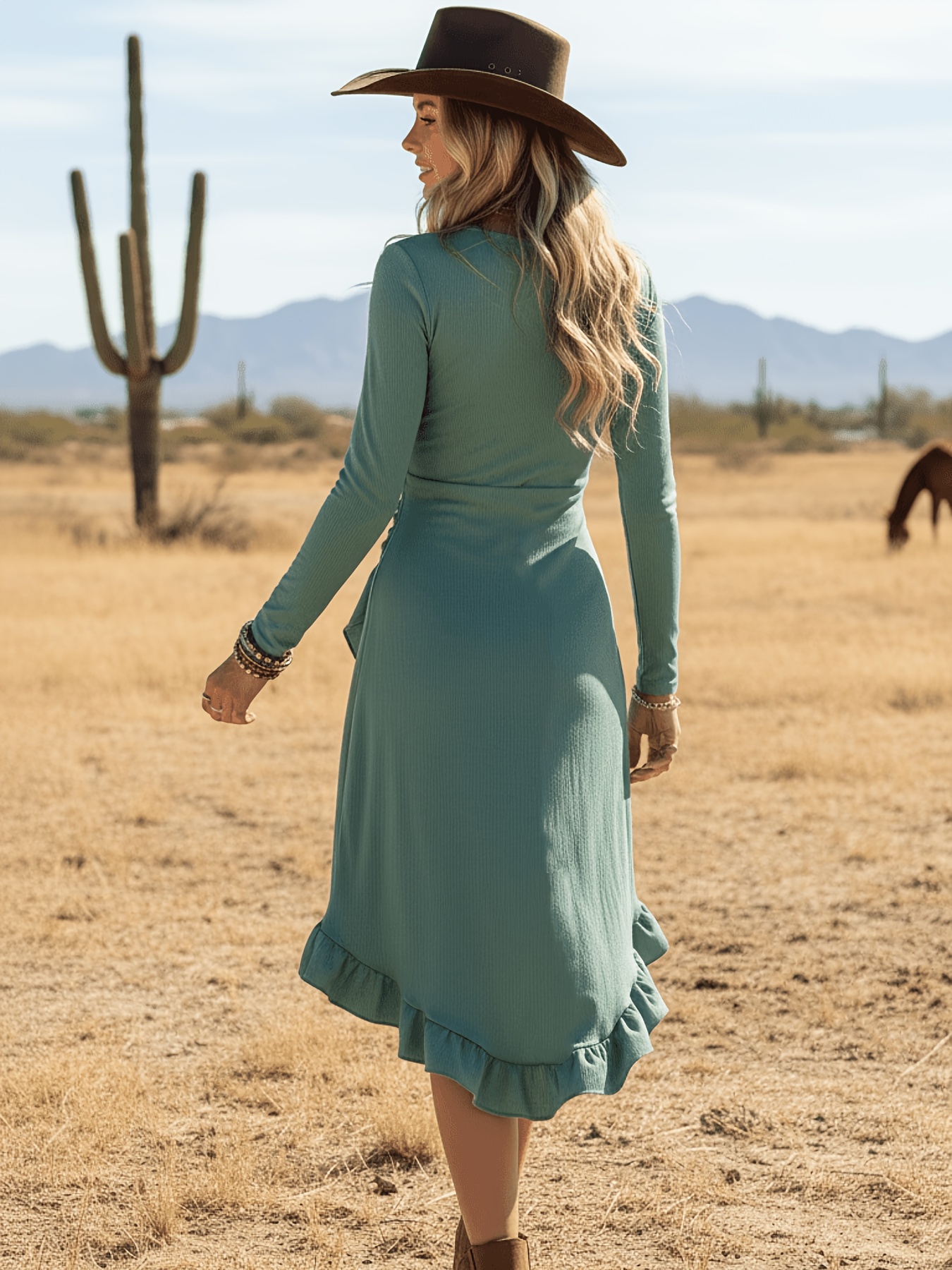 chinese dress ladies Vintage Cowgirl Women's Long Sleeve Belted Satin Feel Dressing Lounge