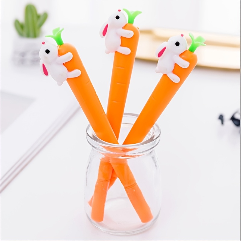 

4-pack Bunny Carrots Pens, , Plain , Easter Gift Stationery