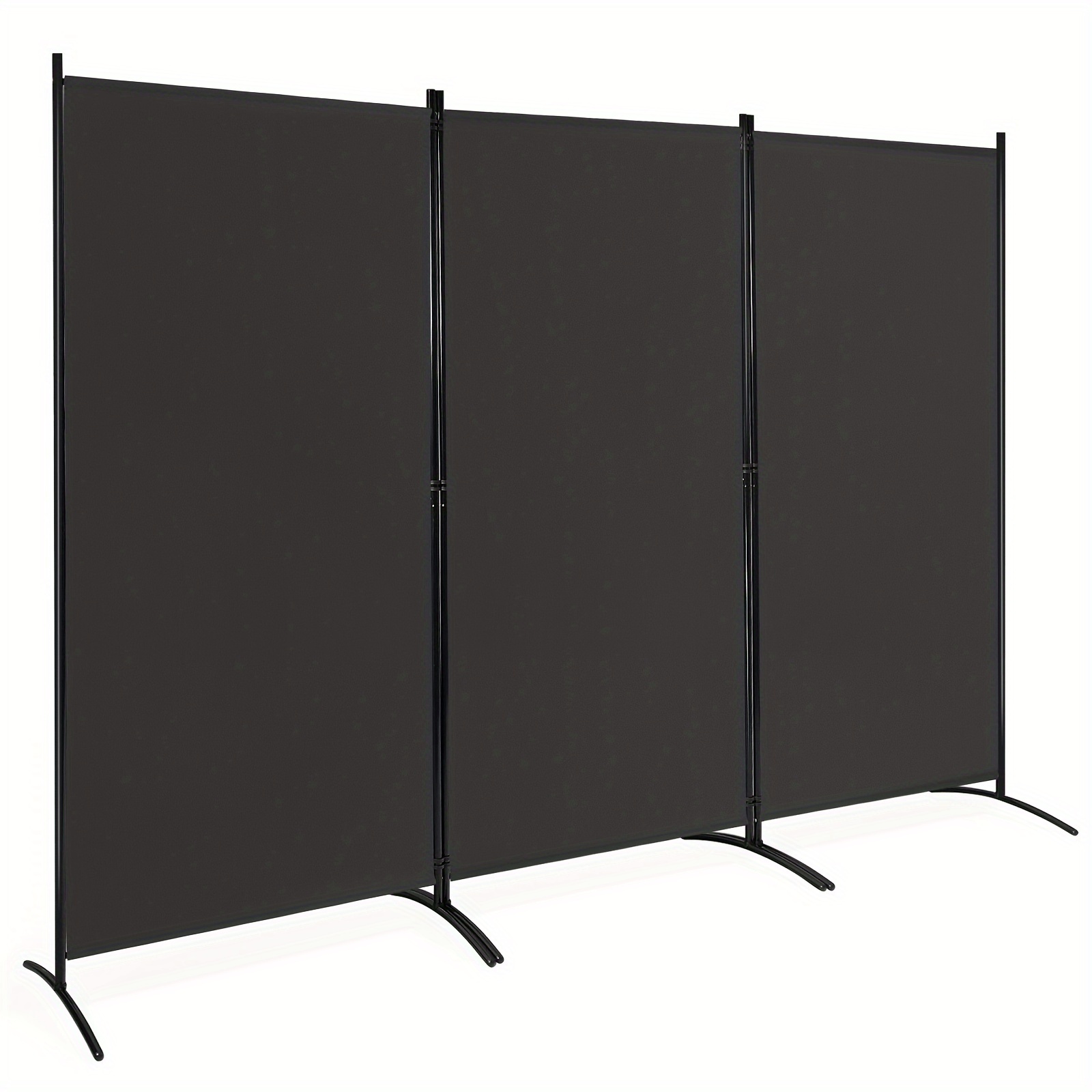 

1pc 3-panel Room Divider Folding Privacy Partition Screen For Office Room, Foldable And Space Saving Design