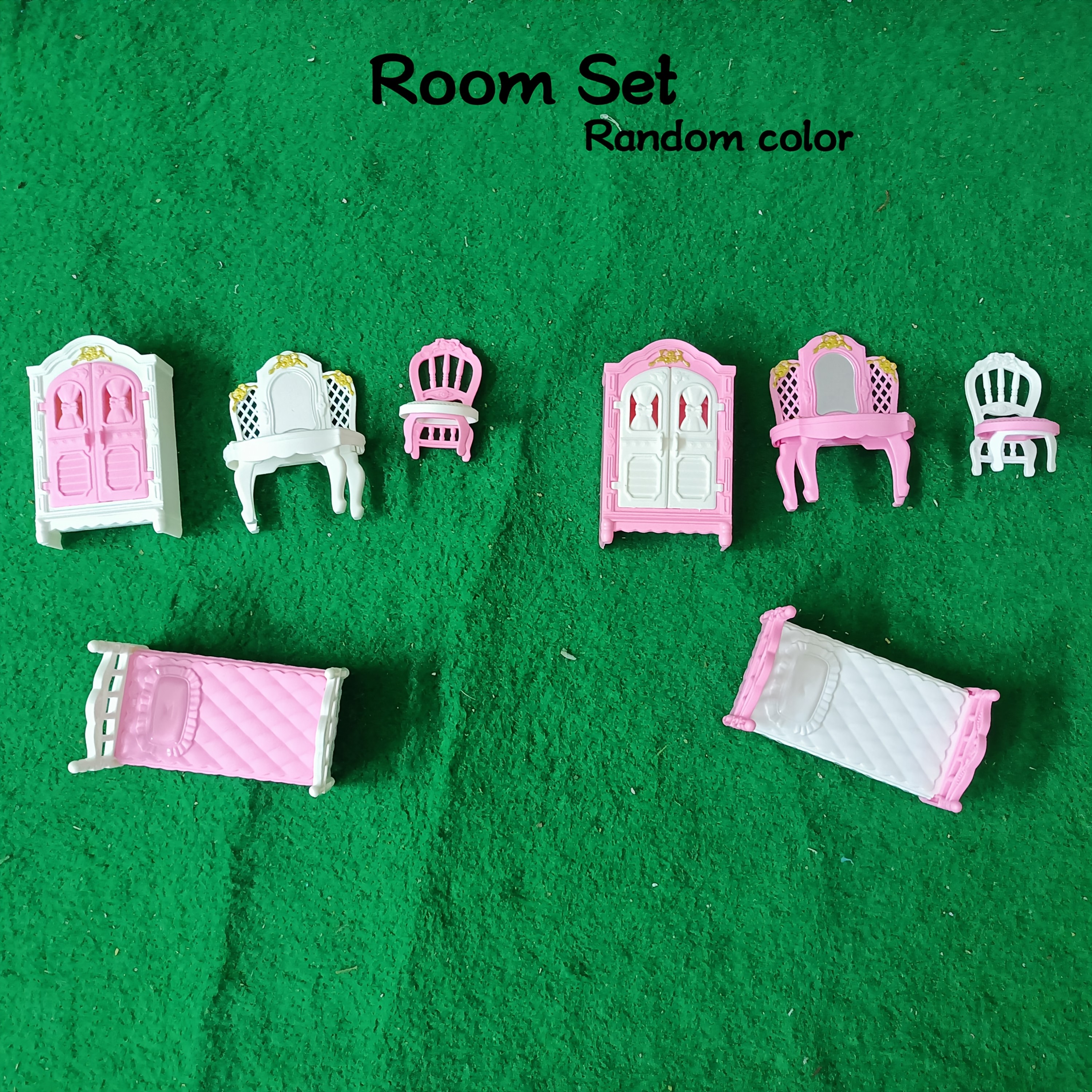 Las mejores ofertas en Muebles de sofá de plástico para casa de muñecas de sala de estar | eBay