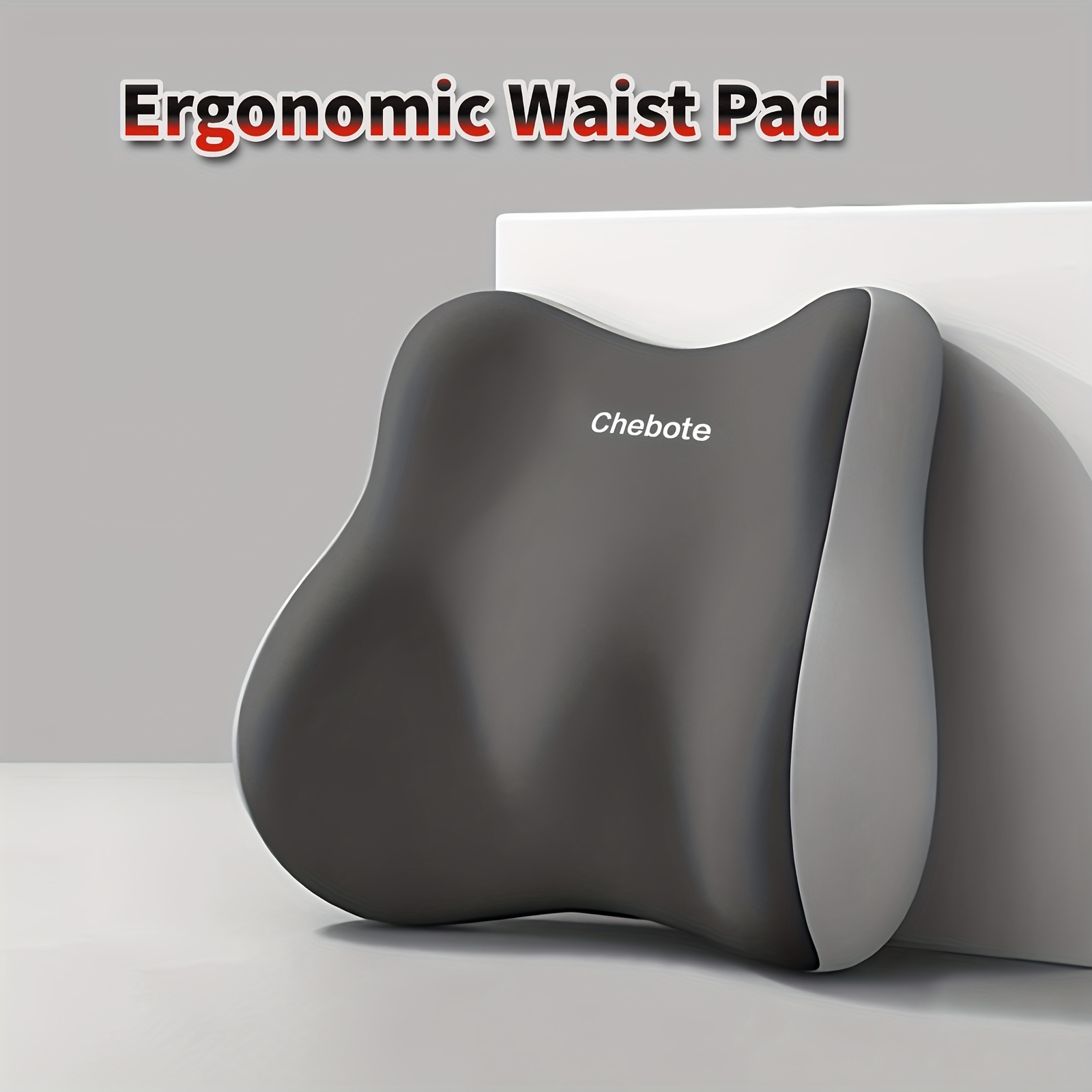 ergonomic lumbar support pillow with memory foam posture   cushion for lower     office chair car seat portable machine washable lightweight lumbar pad with contoured     office use ideal for prolonged sitting lumbar pillow breathable mesh   seating portable pillow durable construction remote workers Product details 8