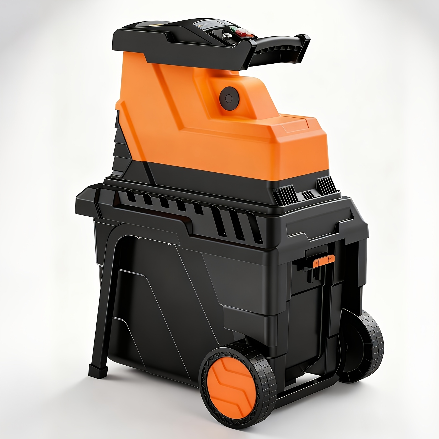 Image of Garden 2800w Brushless Motor, 400nm Torque, Quiet, 6-tooth Roller , Adjustable , Cuts Dry Branches Up To 50mm, 61l Collection Box, Protection
