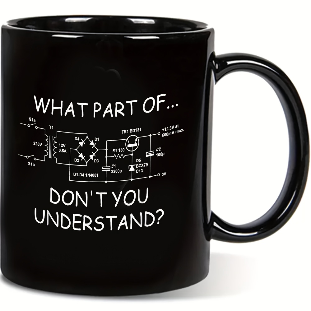 1   grappige welk   begrijp je niet? sarcastische   - 11oz   keramische koffiebeker met   quote, humoristisch cadeau voor kantoor & thuis voor leraren, collegas, het voor de hand liggende onderzoeken