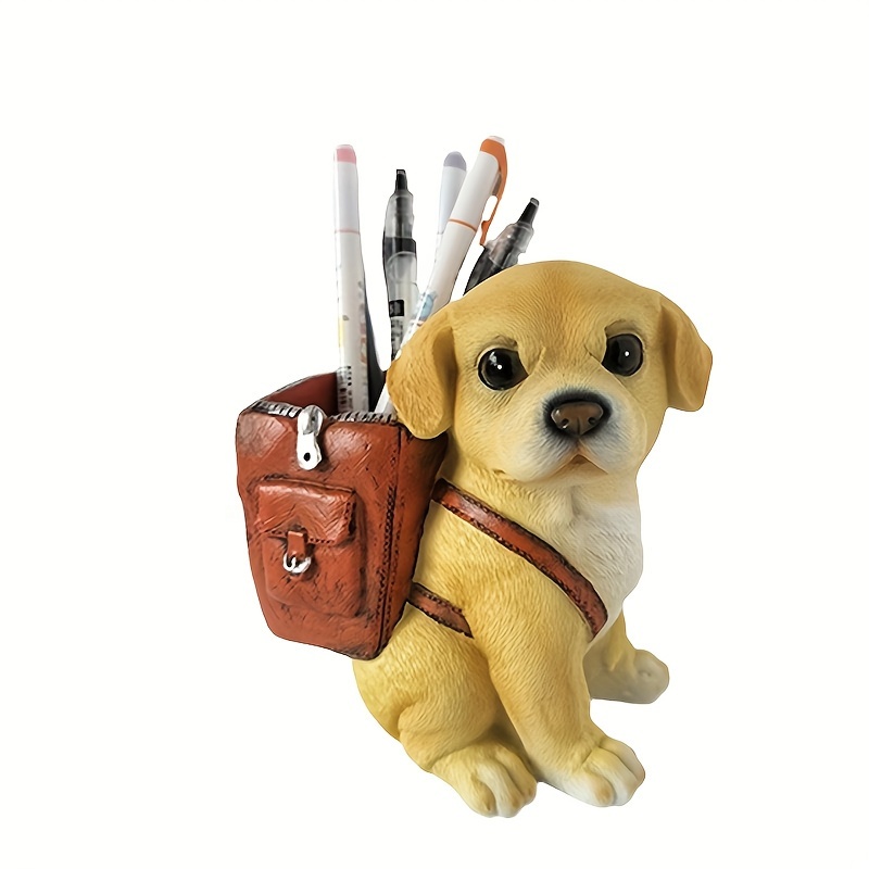 

Porte-Stylo en de Chiot pour Décoration de Bureau, Cadeau pour Festival et Anniversaire