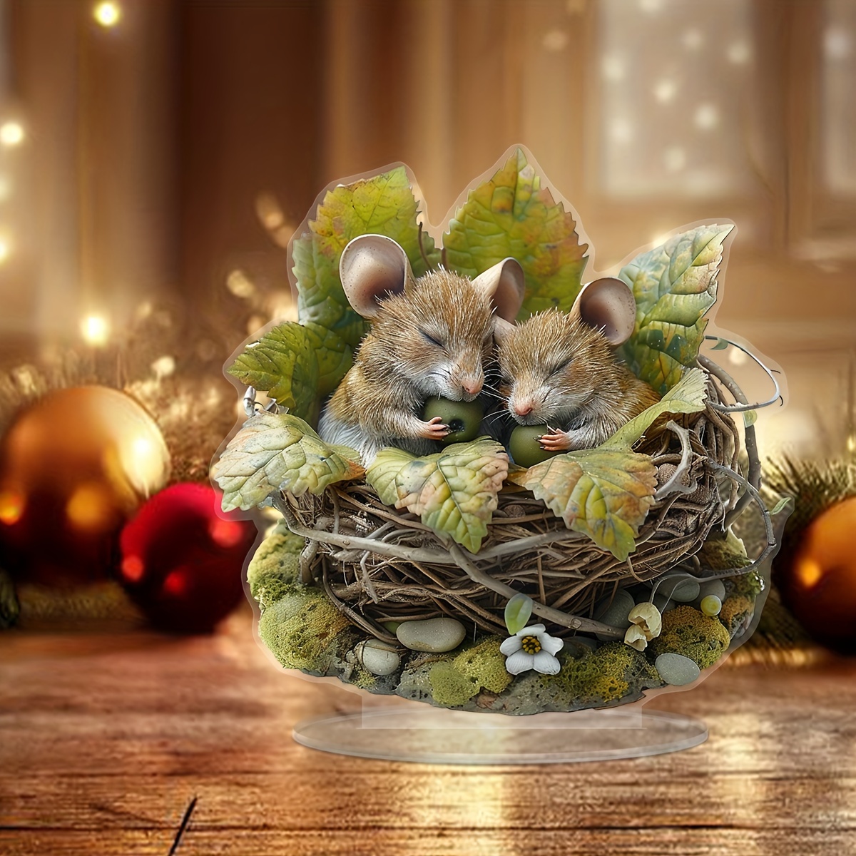 

Couple - For Decor, Christmas Or 's Stand Included