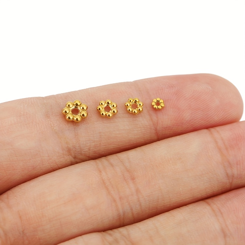 30pcs Never Fade Stainless Steel Beads for Jewelry Making