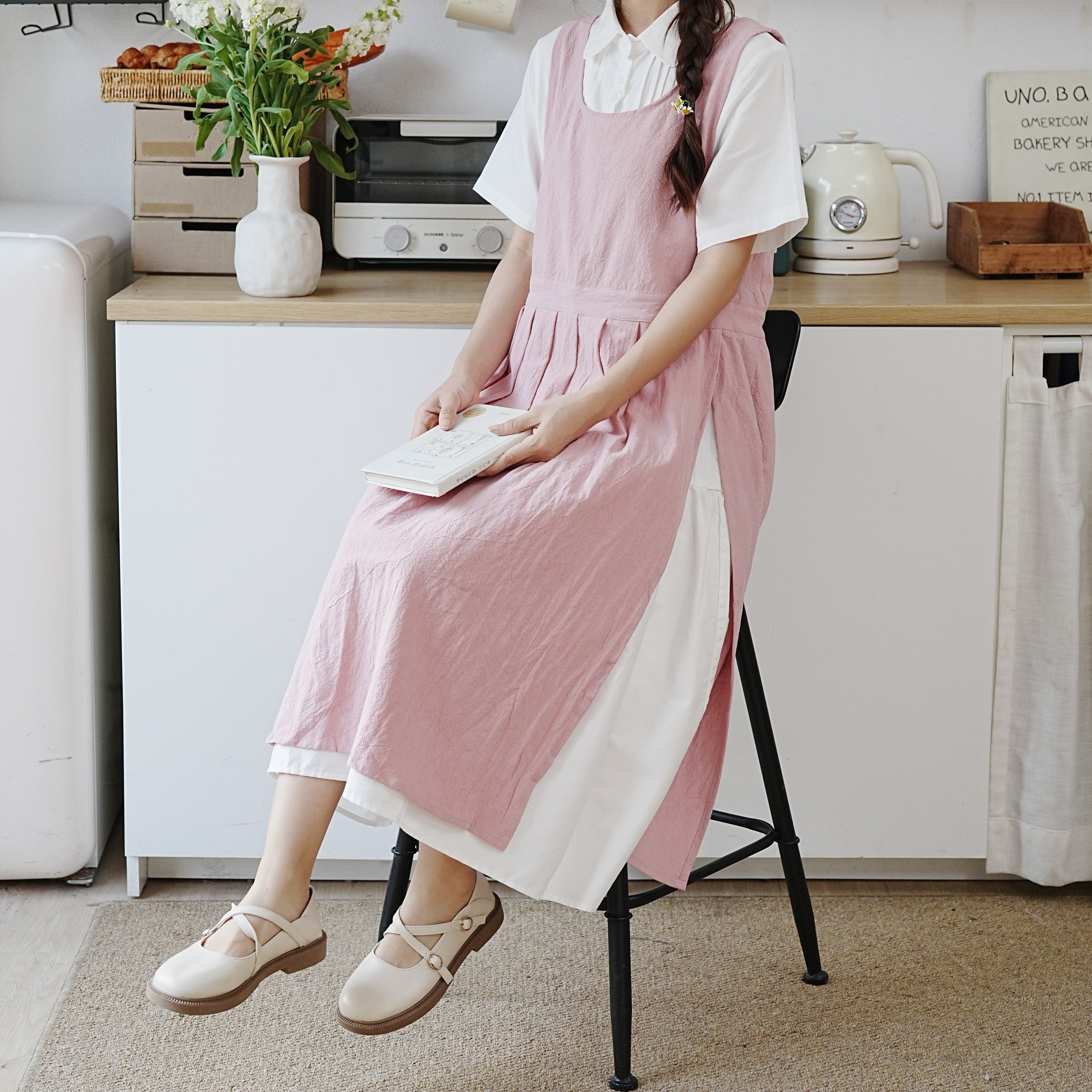 slim fit dress slacks Dewlily Summer Dress Korean Fashion Teens 20s 30s Cute Leg-lengthening main image 1