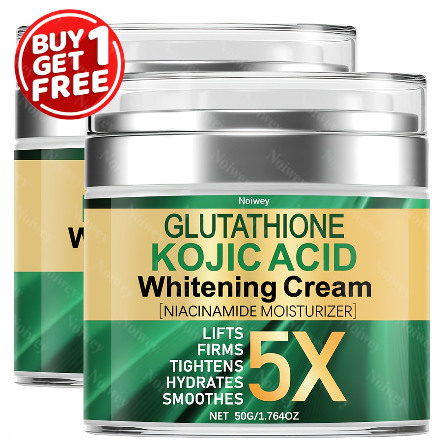 set 2 glutathione kojic acid creams firming face cream - Temu Qatar
