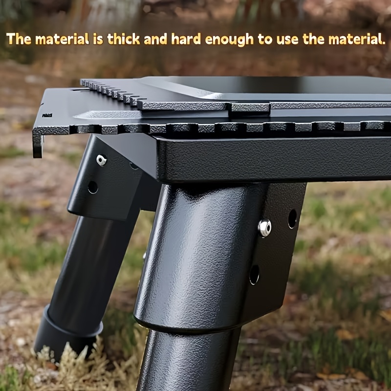 Portable Wood Burning Camp Stove - Heavy-Duty Outdoor Campfire Stove with Sturdy Legs & Air Vents, Firewood/Bonfire Compatible for Hiking, Backpacking, Picnic, BBQ, Travel - No Electricity/Flint/Magnesium Needed 8 Portable Wood Burning Camp Stove - Heavy-Duty Outdoor Campfire Stove with Sturdy Legs & Air Vents, Firewood/Bonfire Compatible for Hiking, Backpacking, Picnic, BBQ, Travel - No Electricity/Flint/Magnesium Needed - Image 8