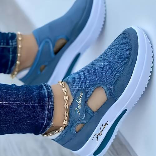 womens casual sports shoes breathable mesh fabric comfortable slip on sneakers fashion athletic footwear colors