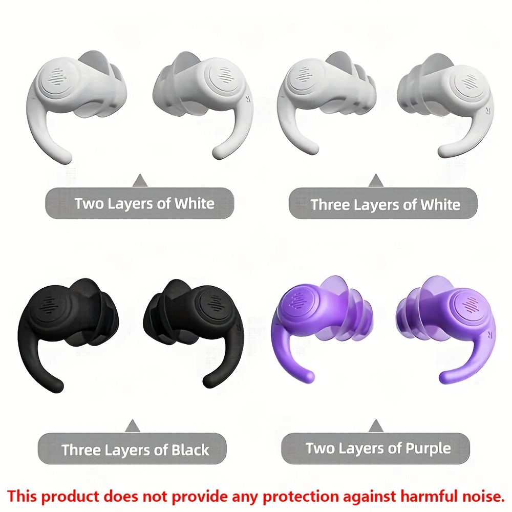 Silicone Ear Plugs For Noise Reduction - Reusable Soft Comfortable Earplugs For Sleeping,Noise Sensitivity & Flights -16 Ear Tips In XS/S/M/L, With 2 Travel Boxes - 33dB Noise Cancelling (Olive Green - Foto 4