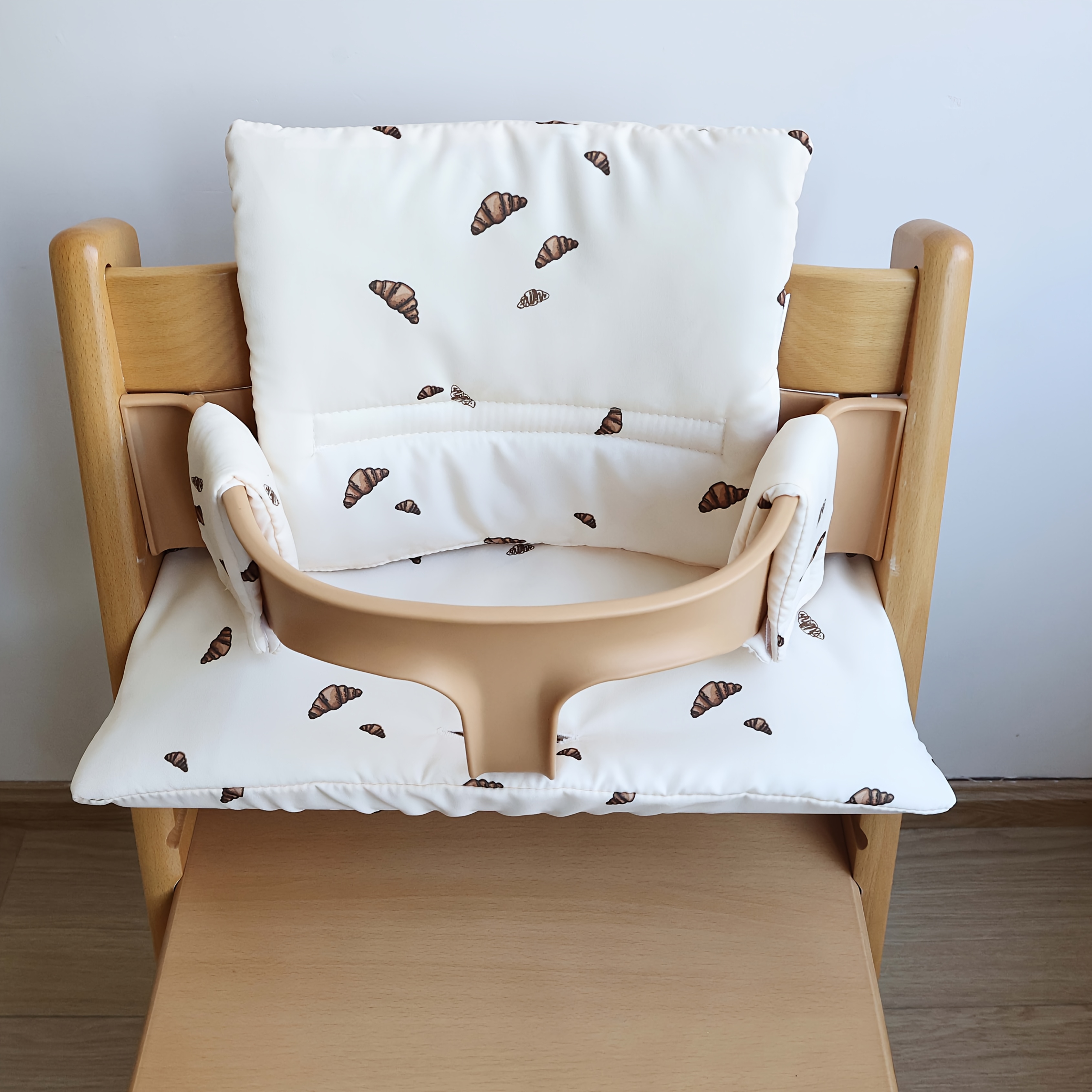 Image of Baby High Chair Cushion, Multiple Prints , Portable Outdoor Backrest, Growth Chair Seat Pad