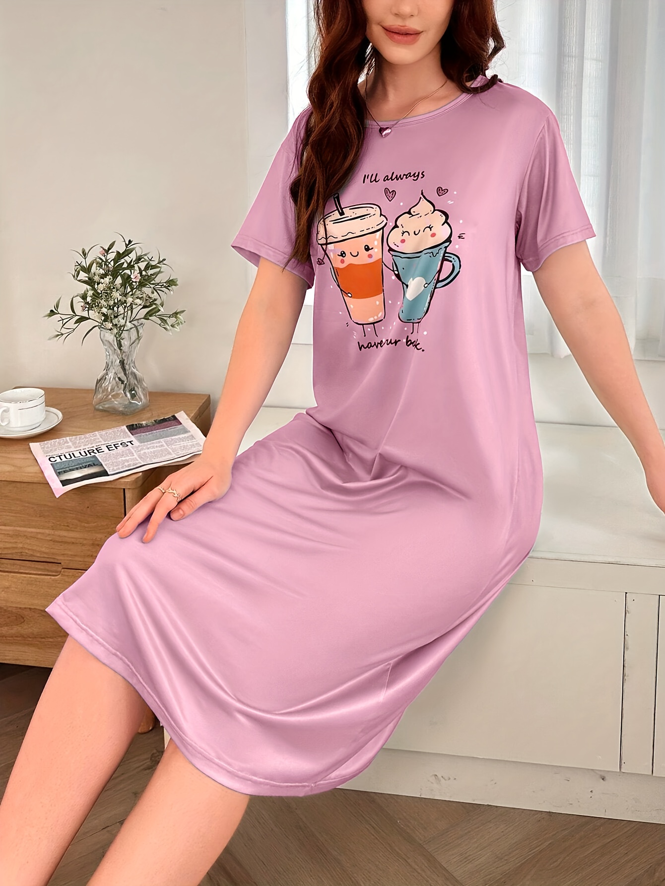 ice cream shirt dress t-shirt dress