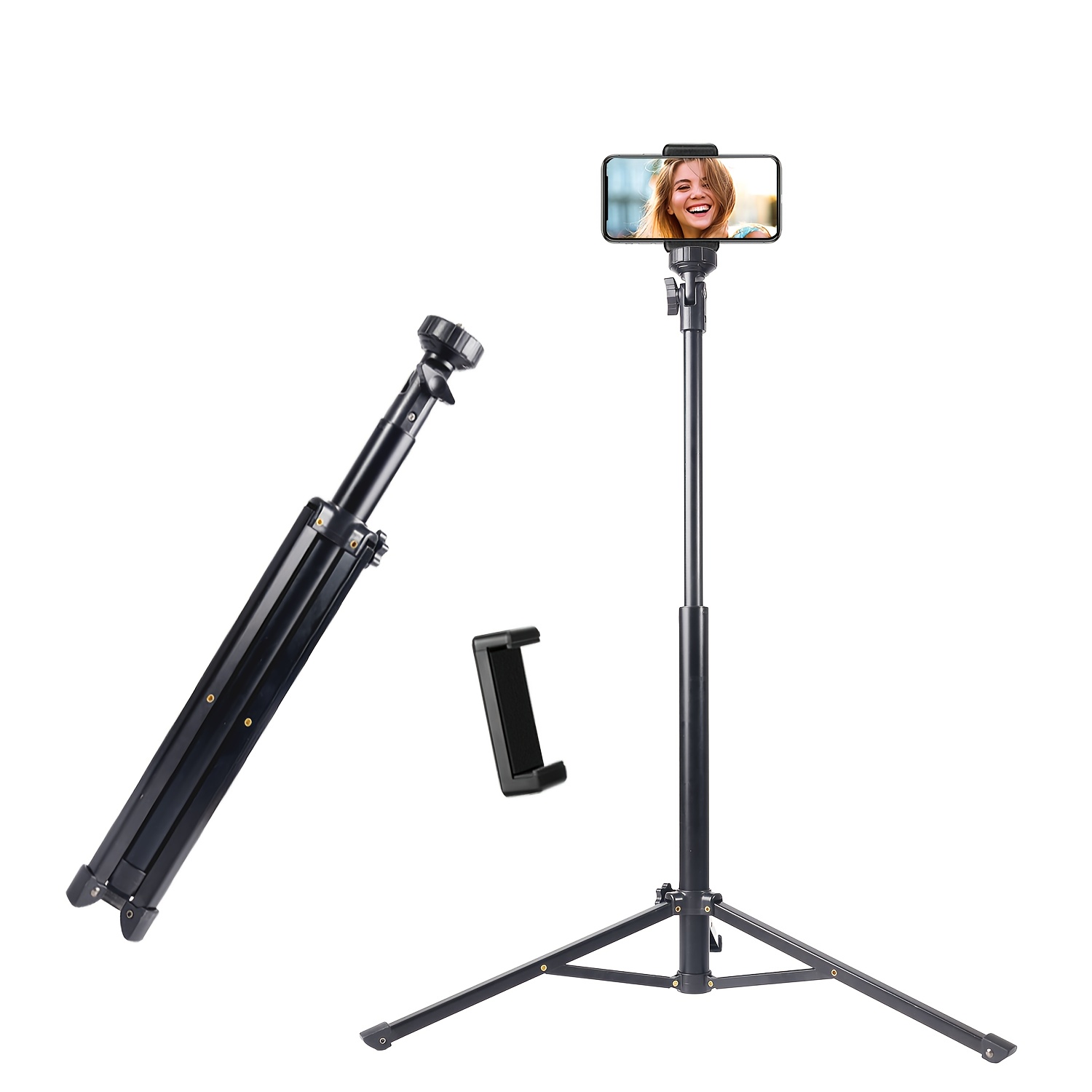 Tall Phone Tripod Stand PIXEL 80inch Tall Cell Phone Tripod For